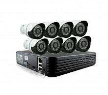 Купить Комплект видеонаблюдения 8-ми канальный IP2.0 KENO KN-2802KIT в Туле