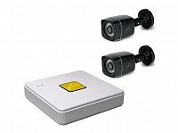 Купить Комплект видеонаблюдения FOX TVR K-4.2 TVI/CVI/AHD 2.0 Mpix, IPC 1080p в Туле