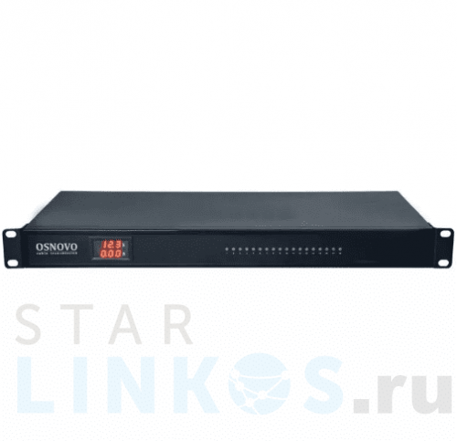 Купить Блок питания Osnovo PS18-12240/R за 23 151.60 руб. в Туле Купить с доставкой Блок питания Osnovo PS18-12240/R в Туле