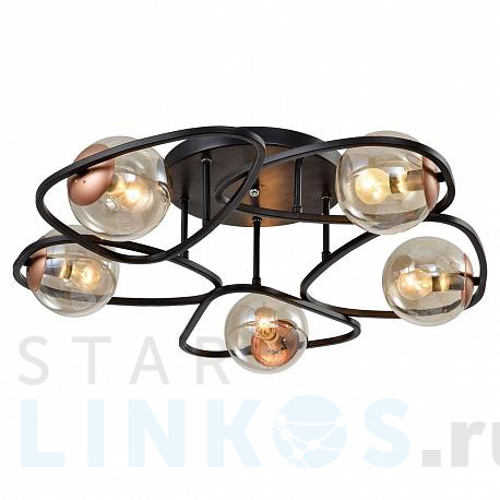 Купить Потолочная люстра Lussole Loft Chilton LSP-8410 за 17 456 руб. в Туле фото 2 Купить с доставкой Потолочная люстра Lussole Loft Chilton LSP-8410 в Туле фото 2