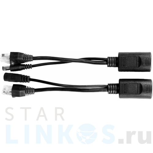 Купить с доставкой Пассивный комплект (инжектор + сплиттер) OSNOVO PPK-11 для передачи PoE по кабелю Cat 5e в Туле