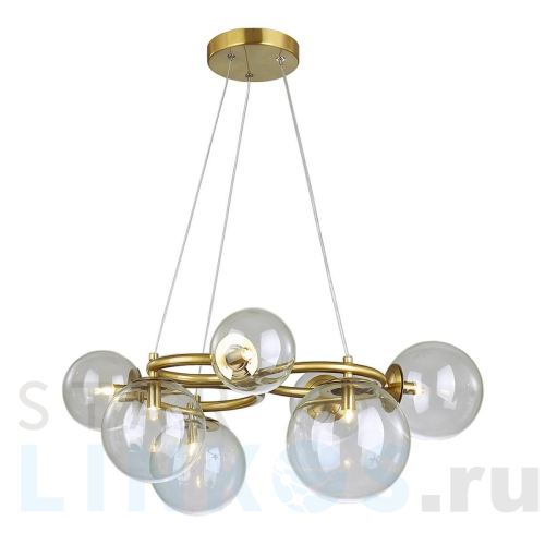 Купить Подвесная люстра Gerhort G51231/7GD CL за 21 400 руб. в Туле Купить с доставкой Подвесная люстра Gerhort G51231/7GD CL в Туле