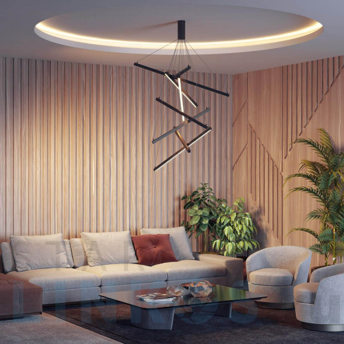 Купить Подвесной светодиодный светильник Odeon Light L-vision Cometa 3860/96B за 49 990 руб. в Туле фото 4 Купить с доставкой Подвесной светодиодный светильник Odeon Light L-vision Cometa 3860/96B в Туле фото 4