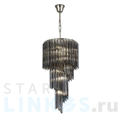 Купить Подвесная люстра Newport 8711/S fume М0068989 за 95 854 руб. в Туле Купить с доставкой Подвесная люстра Newport 8711/S fume М0068989 в Туле