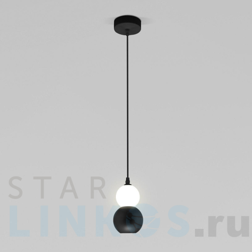 Купить с доставкой Подвесной светильник Eurosvet Polar 50250/1 LED черный в Туле
