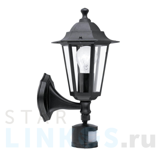 Купить с доставкой Уличный настенный светильник Eglo Laterna 4 22469 в Туле