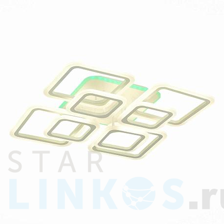 Купить Потолочная светодиодная люстра Evoluce Qutro SLE200452-08RGB за 14 070 руб. в Туле фото 2 Купить с доставкой Потолочная светодиодная люстра Evoluce Qutro SLE200452-08RGB в Туле фото 2