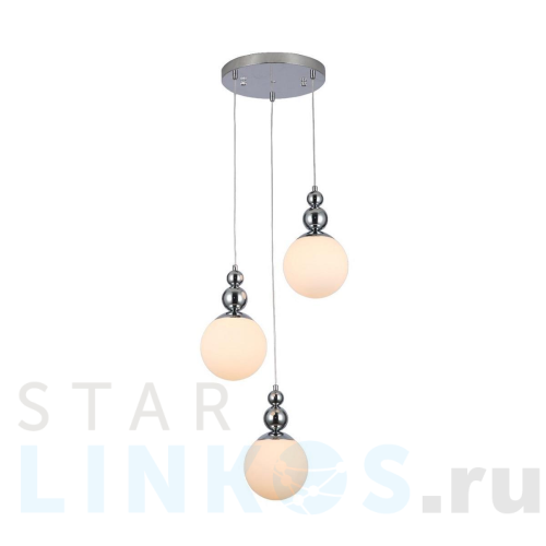 Купить Подвесная люстра Gerhort G51101/3CR WT за 7 000 руб. в Туле Купить с доставкой Подвесная люстра Gerhort G51101/3CR WT в Туле