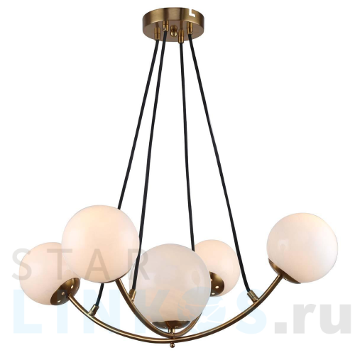 Купить Подвесная люстра Rivoli Dina 4099-305 Б0055477 за 12 838 руб. в Туле Купить с доставкой Подвесная люстра Rivoli Dina 4099-305 Б0055477 в Туле