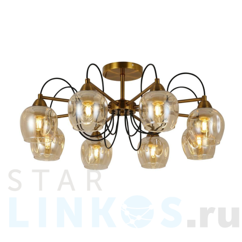 Купить Потолочная люстра Evoluce Acro SLE110002-08 за 15 280 руб. в Туле Купить с доставкой Потолочная люстра Evoluce Acro SLE110002-08 в Туле