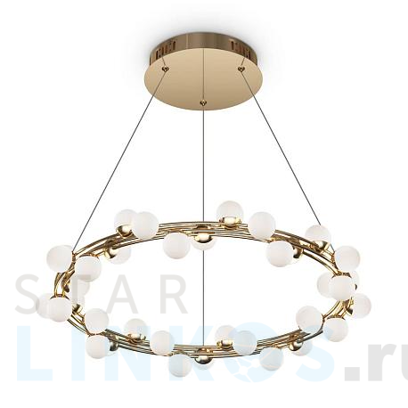 Купить Подвесная светодиодная люстра Maytoni Tessara MOD081PL-L50G3K за 38 590 руб. в Туле фото 2 Купить с доставкой Подвесная светодиодная люстра Maytoni Tessara MOD081PL-L50G3K в Туле фото 2