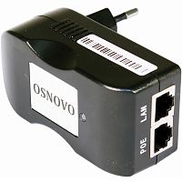 Купить PoE-инжектор OSNOVO Midspan-1/151A, установка в розетку 220 В в Туле