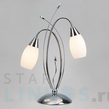 Купить Настольный светильник Eurosvet 22080/2T хром за 5 890 руб. в Туле фото 2 Купить с доставкой Настольный светильник Eurosvet 22080/2T хром в Туле фото 2