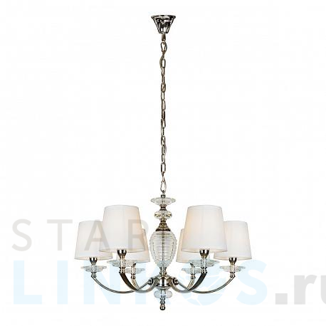 Купить Подвесная люстра iLamp Hilarious P9397-6 Nic за 38 790 руб. в Туле фото 2 Купить с доставкой Подвесная люстра iLamp Hilarious P9397-6 Nic в Туле фото 2