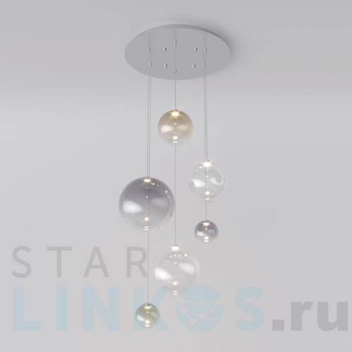 Купить с доставкой Подвесная светодиодная люстра Eurosvet Wonder 50230 Led в Туле