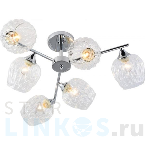 Купить с доставкой Потолочная люстра Rivoli Arlene 3139-306 Б0055390 в Туле