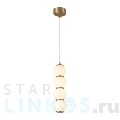 Купить с доставкой Подвесной светодиодный светильник Gerhort G51204/4AB WT в Туле