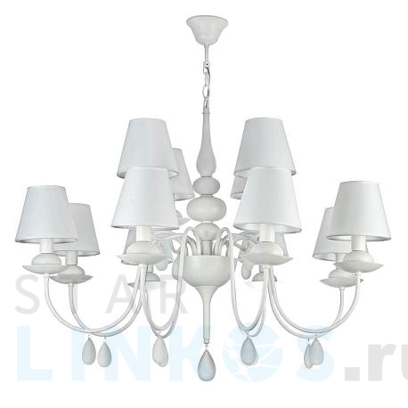 Купить Подвесная люстра Freya Eliza FR5756-PL-12-W за 25 641 руб. в Туле фото 2 Купить с доставкой Подвесная люстра Freya Eliza FR5756-PL-12-W в Туле фото 2