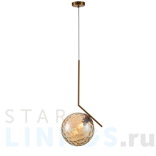 Купить Подвесной светильник Indigo Dolce 11007/1P Amber V000119 за 6 360 руб. в Туле Купить с доставкой Подвесной светильник Indigo Dolce 11007/1P Amber V000119 в Туле
