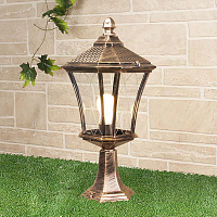 Купить Уличный светильник Elektrostandard Virgo S черное золото a031927 в Туле