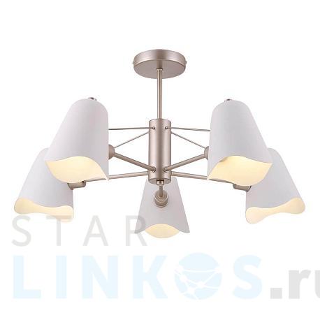 Купить Потолочная люстра Freya Manon FR5037PL-05S за 10 990 руб. в Туле фото 2 Купить с доставкой Потолочная люстра Freya Manon FR5037PL-05S в Туле фото 2