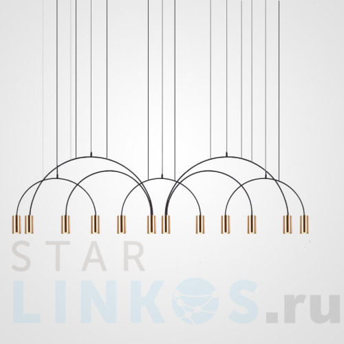 Купить Подвесная люстра Imperium Loft Arc 212846-26 за 162 130 руб. в Туле Купить с доставкой Подвесная люстра Imperium Loft Arc 212846-26 в Туле