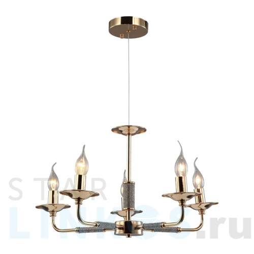 Купить Подвесная люстра Gerhort G11031/5FGD за 6 340 руб. в Туле Купить с доставкой Подвесная люстра Gerhort G11031/5FGD в Туле