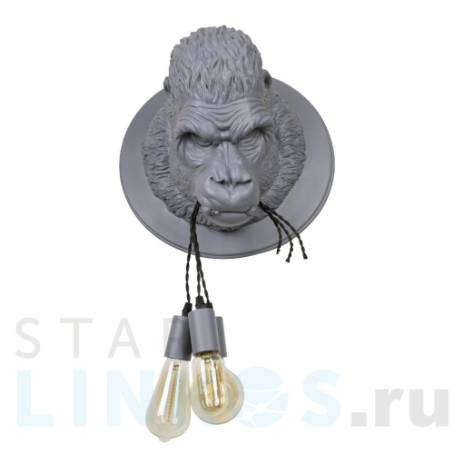 Купить Настенный светильник Loft IT Gorilla 10178 Grey за 15 390 руб. в Туле Купить с доставкой Настенный светильник Loft IT Gorilla 10178 Grey в Туле