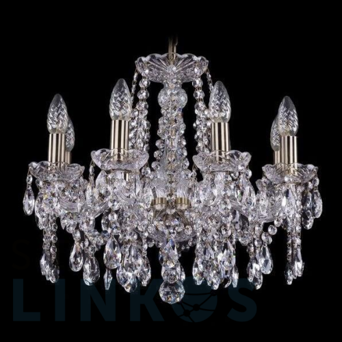 Купить Подвесная люстра Bohemia Ivele 1413/8/165 Pa за 36 059 руб. в Туле Купить с доставкой Подвесная люстра Bohemia Ivele 1413/8/165 Pa в Туле