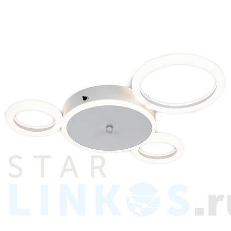 Купить Потолочная светодиодная люстра Escada Saturn 10268/4LED White за 11 670 руб. в Туле фото 2 Купить с доставкой Потолочная светодиодная люстра Escada Saturn 10268/4LED White в Туле фото 2