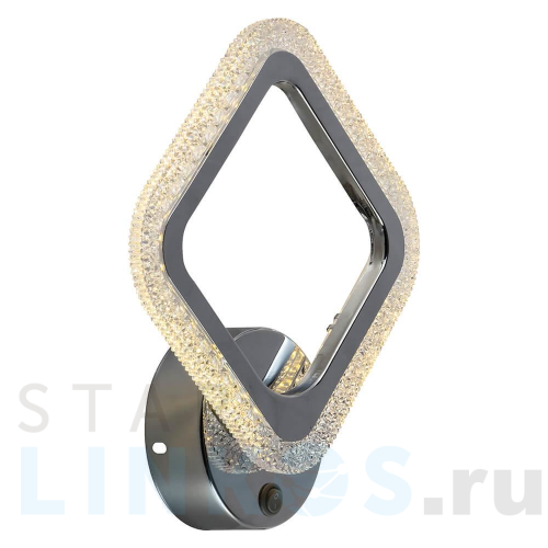 Купить Настенный светодиодный светильник Profit Light 8087/1W CHR за 1 496 руб. в Туле Купить с доставкой Настенный светодиодный светильник Profit Light 8087/1W CHR в Туле