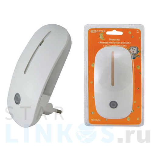 Купить Светильник-ночник TDM Electric Компьютерная мышь SQ0357-0014 за 351 руб. в Туле Купить с доставкой Светильник-ночник TDM Electric Компьютерная мышь SQ0357-0014 в Туле