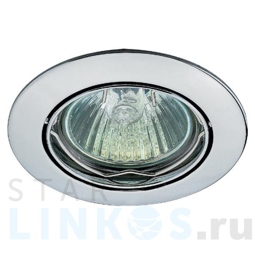 Купить Встраиваемый светильник Novotech Spot Crown 369101 за 590 руб. в Туле Купить с доставкой Встраиваемый светильник Novotech Spot Crown 369101 в Туле