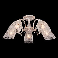 Купить Потолочная люстра Eurosvet 22010/5 белый с золотом в Туле