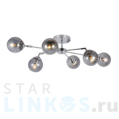 Купить Потолочная люстра Evoluce Fasia SLE102202-06 за 11 980 руб. в Туле Купить с доставкой Потолочная люстра Evoluce Fasia SLE102202-06 в Туле