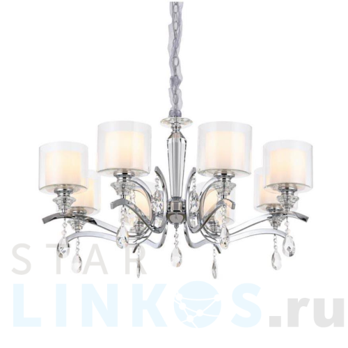 Купить с доставкой Подвесная люстра Omnilux Bollate OML-70903-08 в Туле