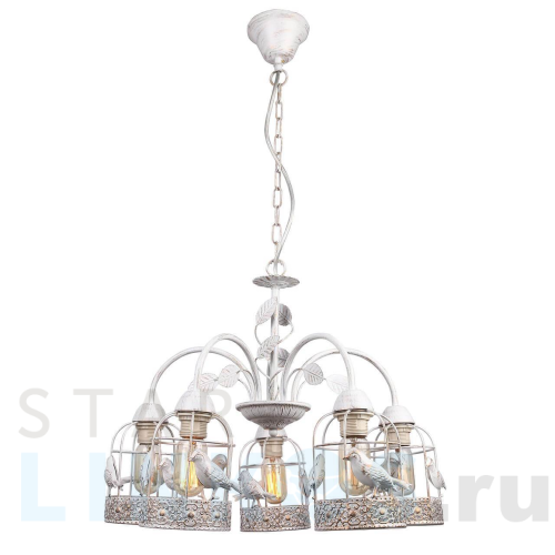 Купить с доставкой Подвесная люстра Arte Lamp Cincia A5090LM-5WG в Туле