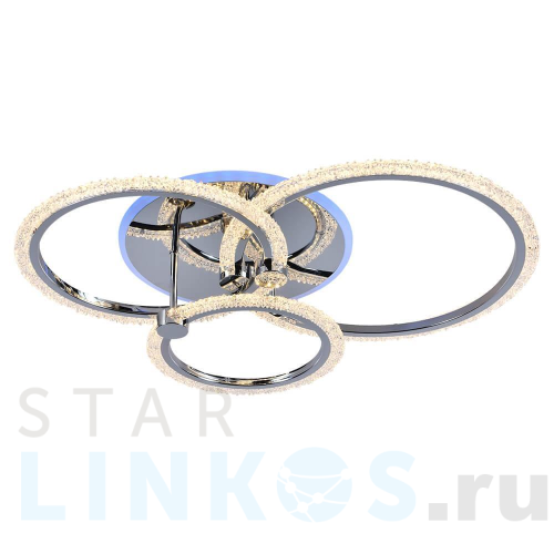 Купить Потолочная светодиодная люстра Profit Light 8003/3 CHR за 4 675 руб. в Туле Купить с доставкой Потолочная светодиодная люстра Profit Light 8003/3 CHR в Туле