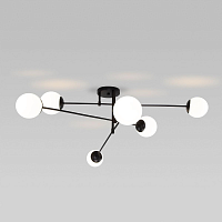 Купить Потолочная люстра Eurosvet Netz 30181/6 черный в Туле