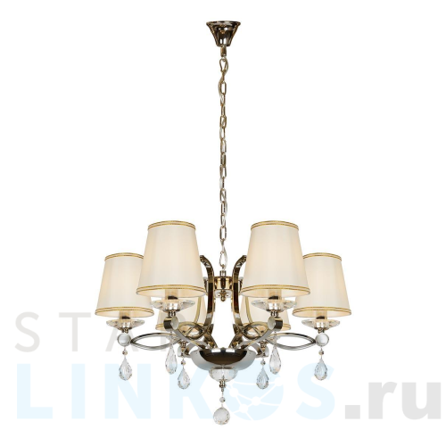 Купить Подвесная люстра iLamp Cento P7505-6 Nic за 52 890 руб. в Туле Купить с доставкой Подвесная люстра iLamp Cento P7505-6 Nic в Туле