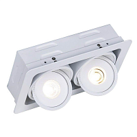 Купить Встраиваемый светодиодный светильник Arte Lamp Studio A3007PL-2WH в Туле