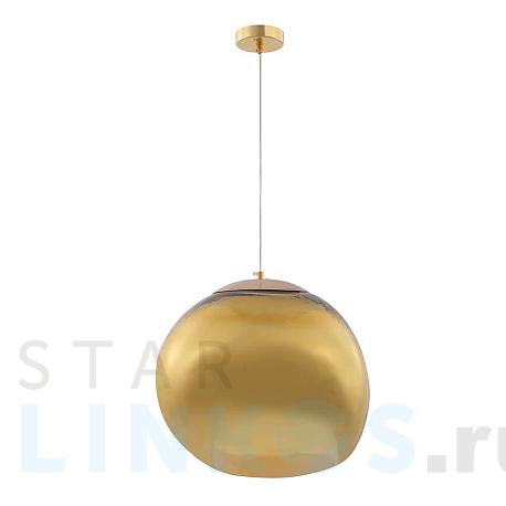 Купить Подвесной светильник Crystal Lux Malaga SP1 D360 Gold за 11 900 руб. в Туле фото 2 Купить с доставкой Подвесной светильник Crystal Lux Malaga SP1 D360 Gold в Туле фото 2