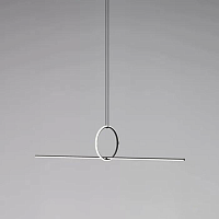 Купить Подвесной светодиодный светильник iLedex Zoom 10339P/A2-35W-3000K BK-WH в Туле