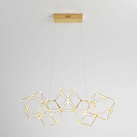 Купить Подвесной светодиодный светильник Eurosvet Uma 90168/5 медь в Туле