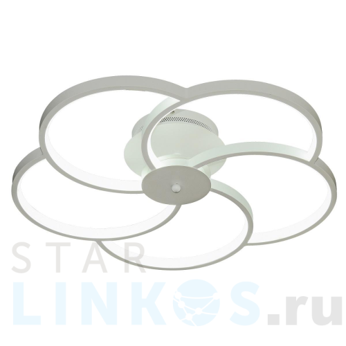 Купить Потолочная светодиодная люстра Gerhort G61190/5WT за 8 280 руб. в Туле Купить с доставкой Потолочная светодиодная люстра Gerhort G61190/5WT в Туле