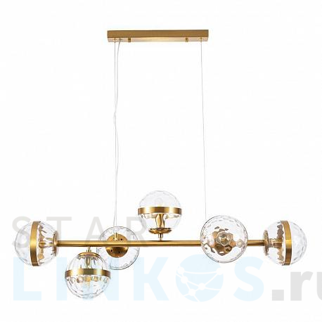Купить Подвесная люстра Arte Lamp Delacrua A7770SP-6PB за 23 990 руб. в Туле фото 2 Купить с доставкой Подвесная люстра Arte Lamp Delacrua A7770SP-6PB в Туле фото 2