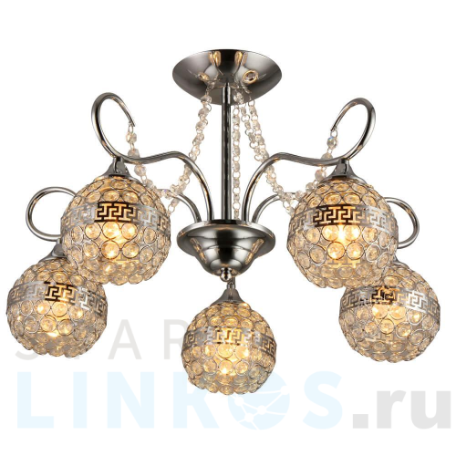 Купить Потолочная люстра Hiper Enna H099-5 за 9 040 руб. в Туле Купить с доставкой Потолочная люстра Hiper Enna H099-5 в Туле