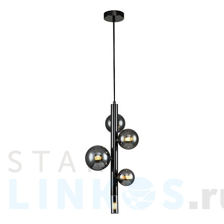 Купить Подвесная люстра Indigo Canto 11026/5P Black V000238 за 15 610 руб. в Туле фото 2 Купить с доставкой Подвесная люстра Indigo Canto 11026/5P Black V000238 в Туле фото 2