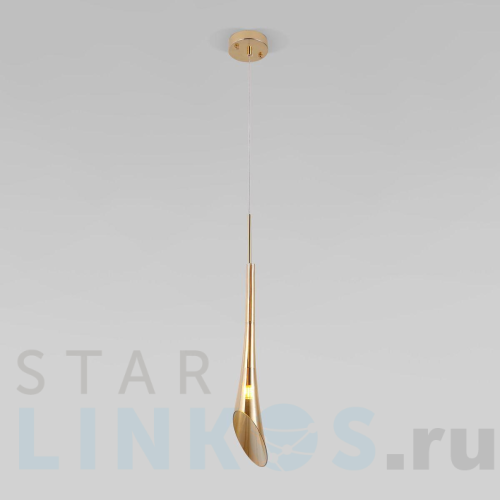 Купить Подвесной светильник Eurosvet Folio 50224/1 янтарный за 8 060 руб. в Туле Купить с доставкой Подвесной светильник Eurosvet Folio 50224/1 янтарный в Туле