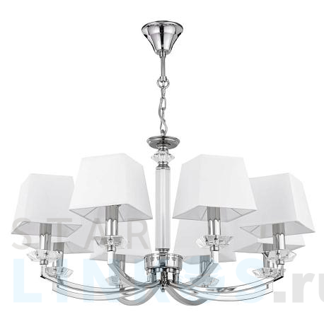 Купить Подвесная люстра Maytoni Chandler MOD019PL-08CH за 50 274 руб. в Туле фото 2 Купить с доставкой Подвесная люстра Maytoni Chandler MOD019PL-08CH в Туле фото 2